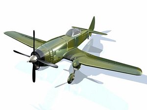 fighter plane 3d model