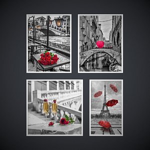 Collection of photo frames contemporary photographers.