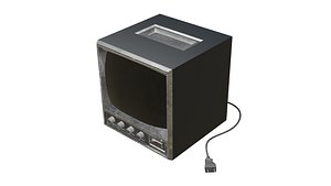 OLD TV 3D model