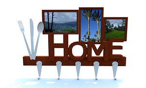 beautiful keyholder 3D model