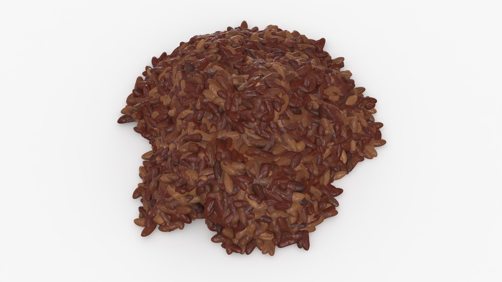 3D Cooked Red Rice - TurboSquid 2301049