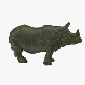 max rhino statue