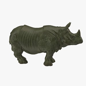Rhino Statue 03
