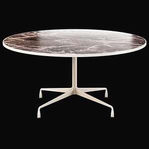 3D Fenix restaurant round table F150 model