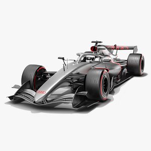 3D Audi F1 2026 Preseason Concept Race Car