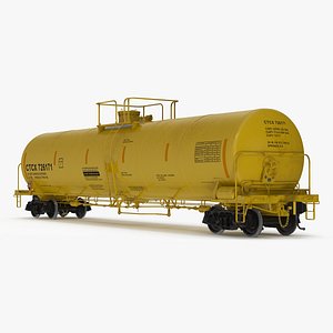Rail Tank Car 3D model