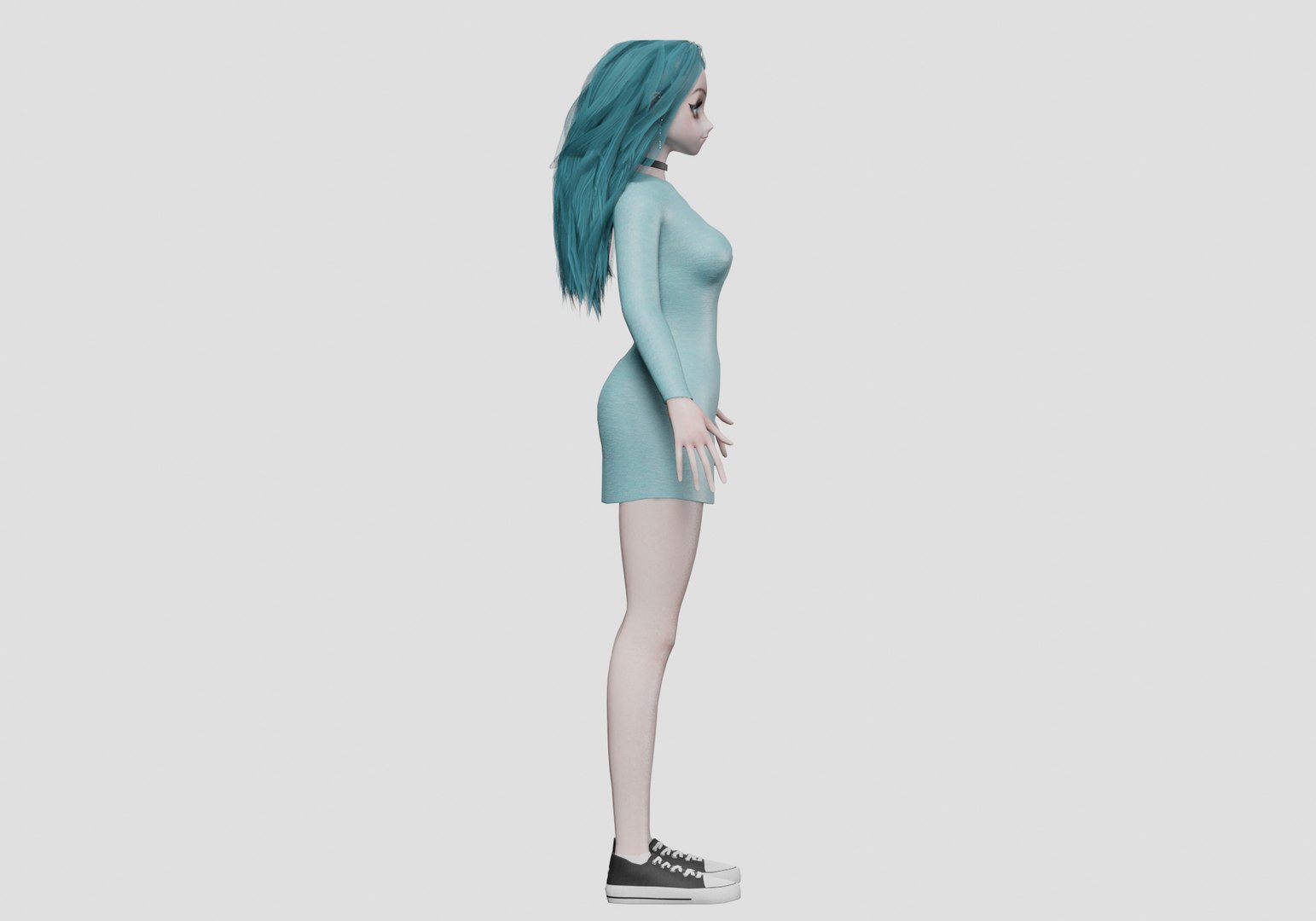 Cute Basic Girl V35992 Model - TurboSquid 2271046