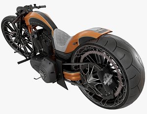 Thunderbike Production R Low poly