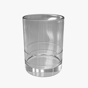3d model whiskey glass