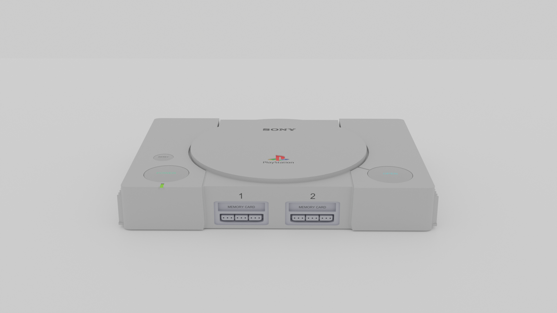 playstation 3d model