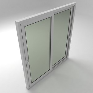 3D sliding windows door