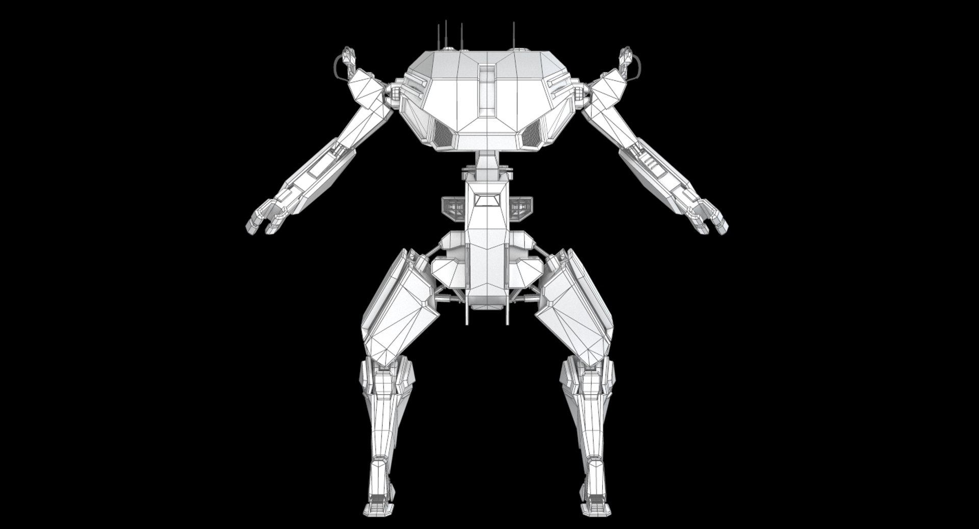 3D mecha battle robot - TurboSquid 1342075