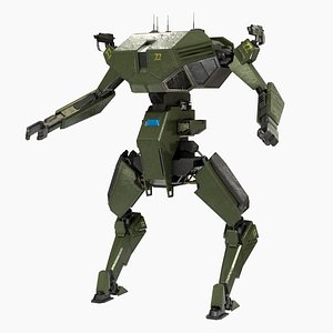 3D机甲战斗机器人