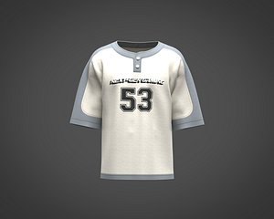 3D Mens sport t shirt with graphic and color blocking