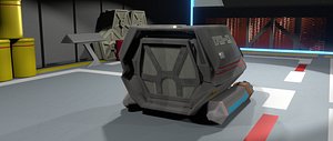 Federation Shuttle and Bay