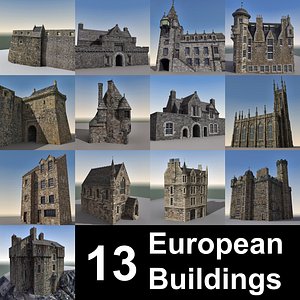 max 13 european buildings