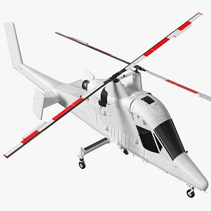 Synchropter Helicopter Exterior Only model