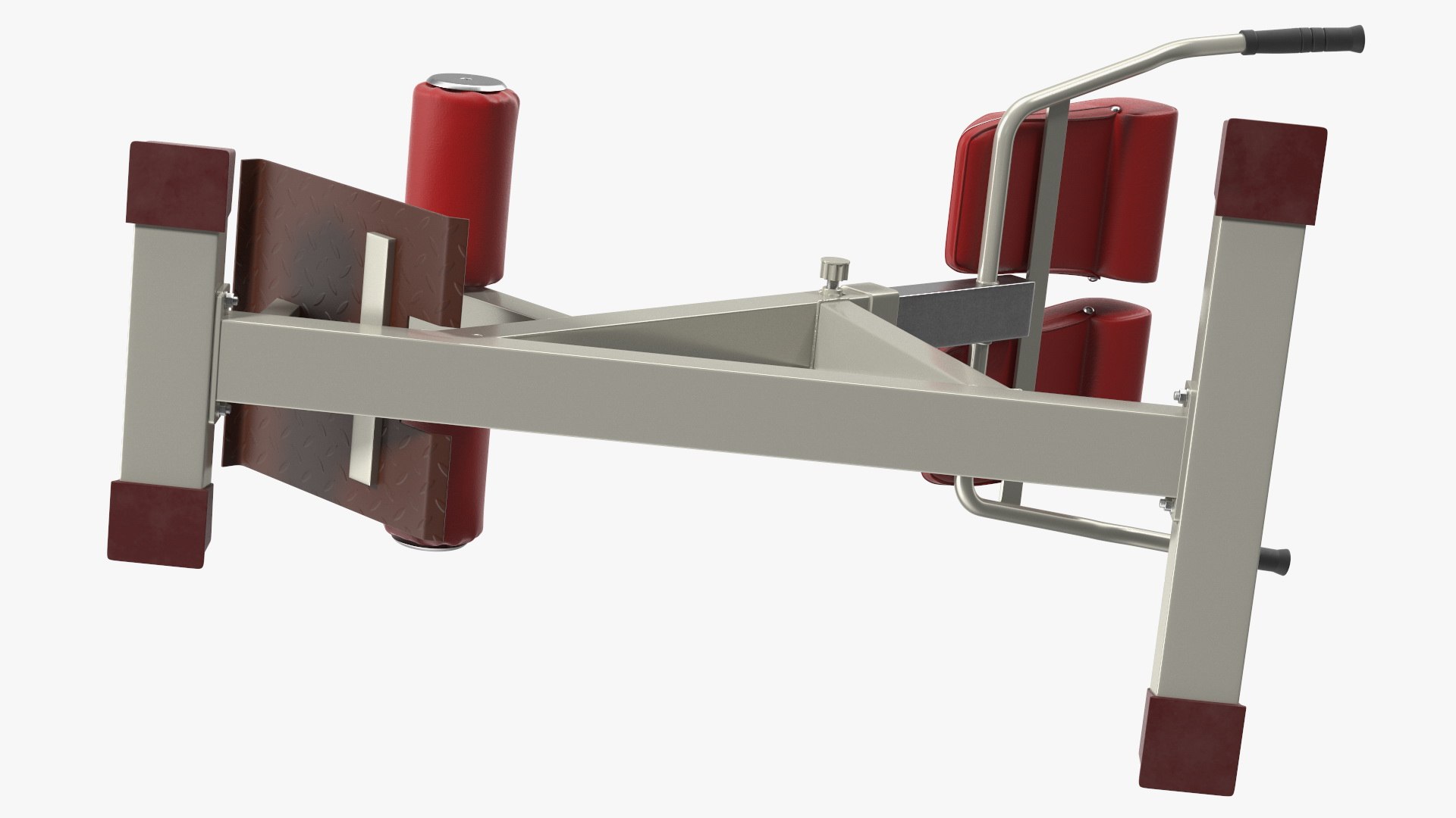 Hyperextension Bench Red 3D - TurboSquid 1839031