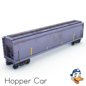 hopper car model
