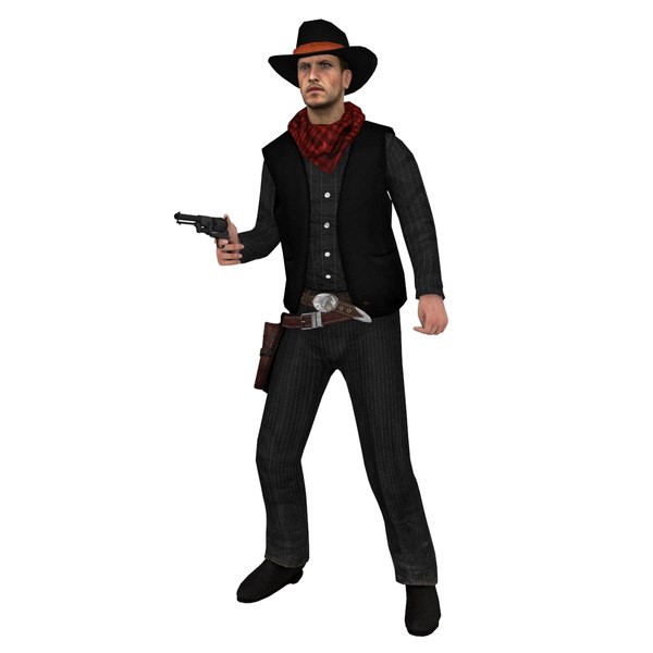 Free 3D Cowboy Models | TurboSquid