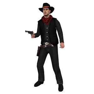 Cowboy ST 2 Rigged