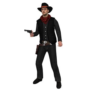 Cowboy ST 2 Rigged