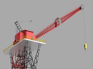 Tower Crane high precision industrial site crane