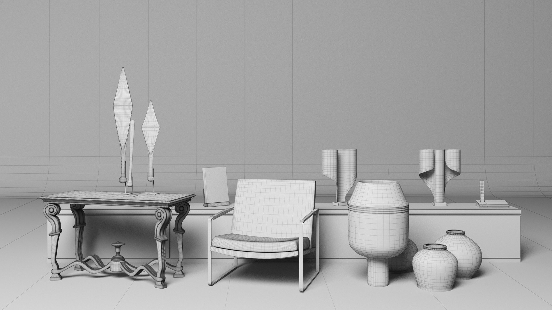 Ex Machina the Pollock Disco Room 3D model TurboSquid 1969554