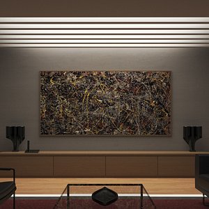Ex Machina - the Pollock Disco Room 3D model