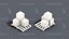 Isométrique Logistique d'entrepôt Low Poly