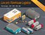 Isométrique Logistique d'entrepôt Low Poly