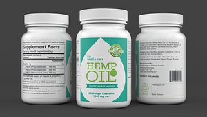 3D model Protein Powder