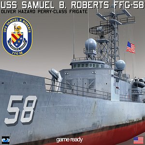 USS Samuel B. Roberts FFG-58 Frigate