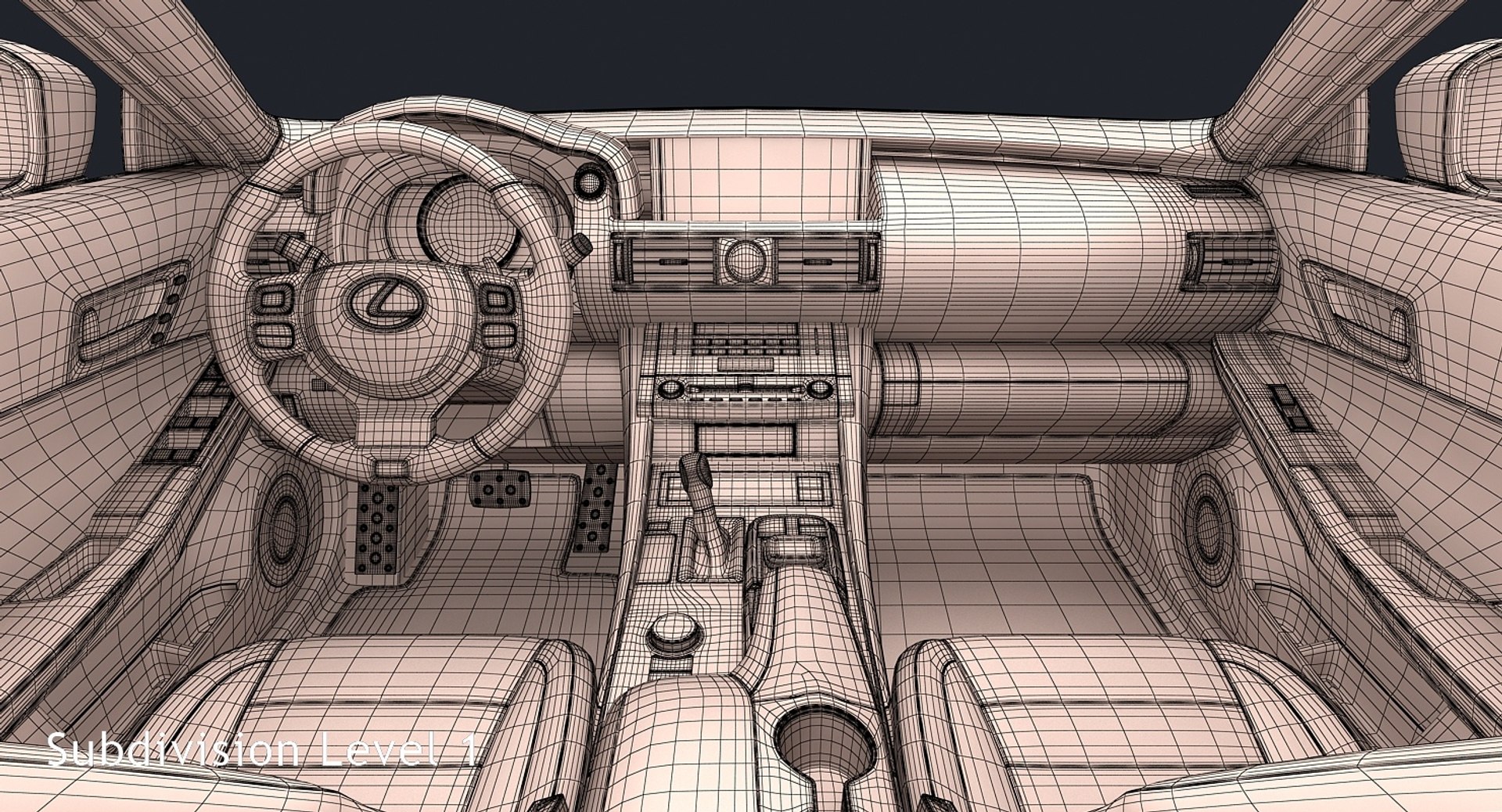 3D 2017 Lexus Model - TurboSquid 1156093