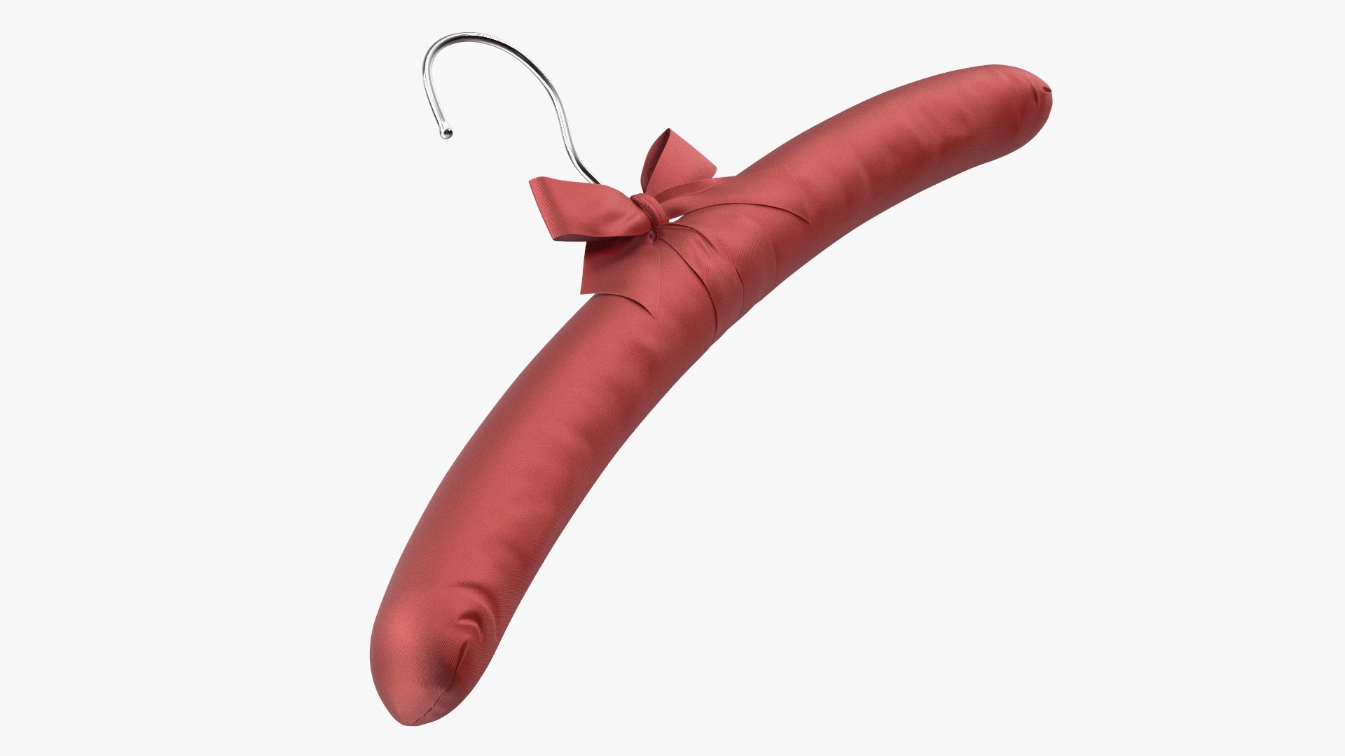 Soft Satin Rack Red 3D model preview