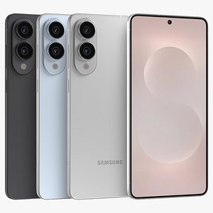 3D Samsung Galaxy S25 Edge model