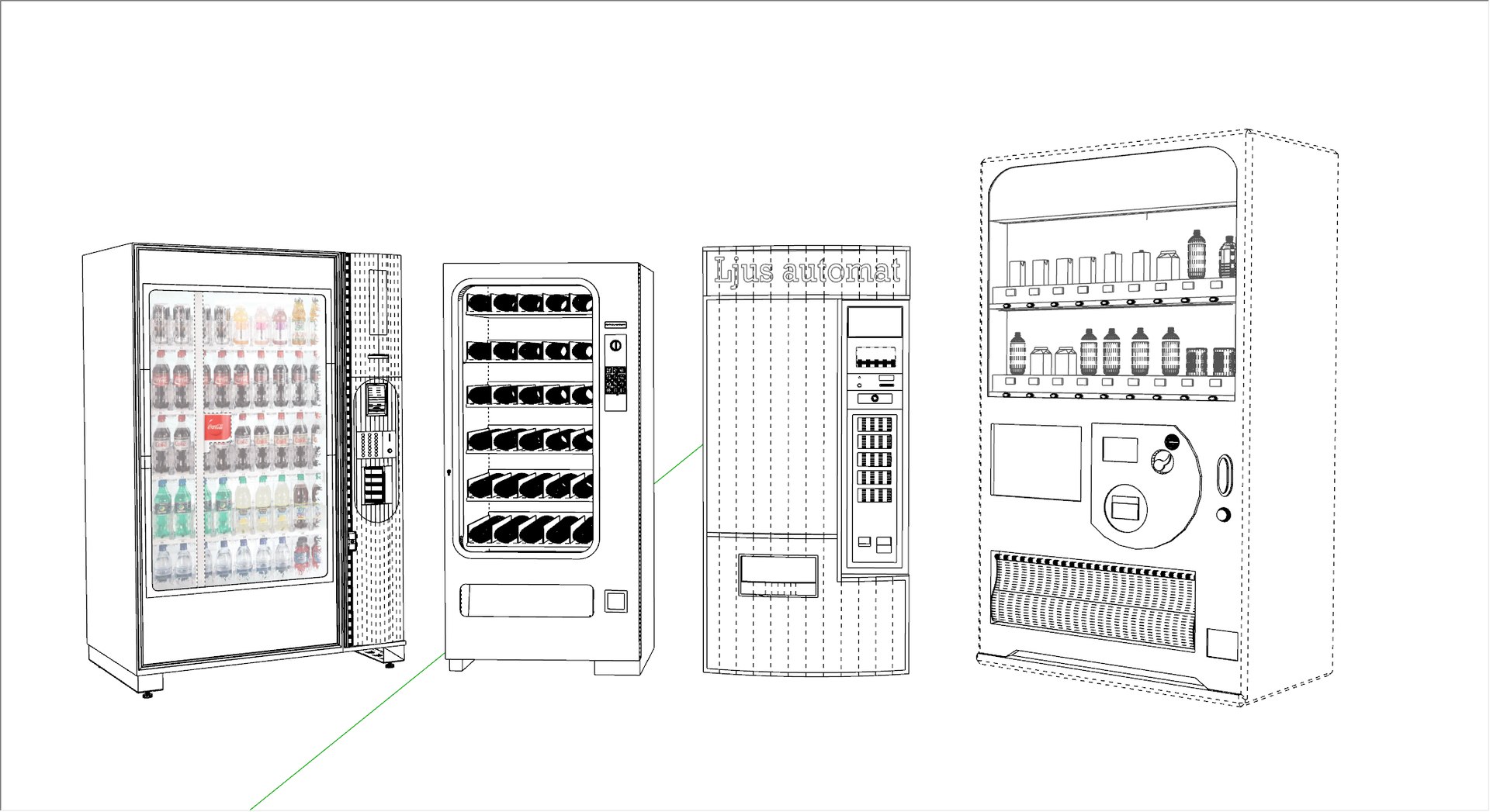 Vending Machines Collection-A6 3D Model - TurboSquid 2097992
