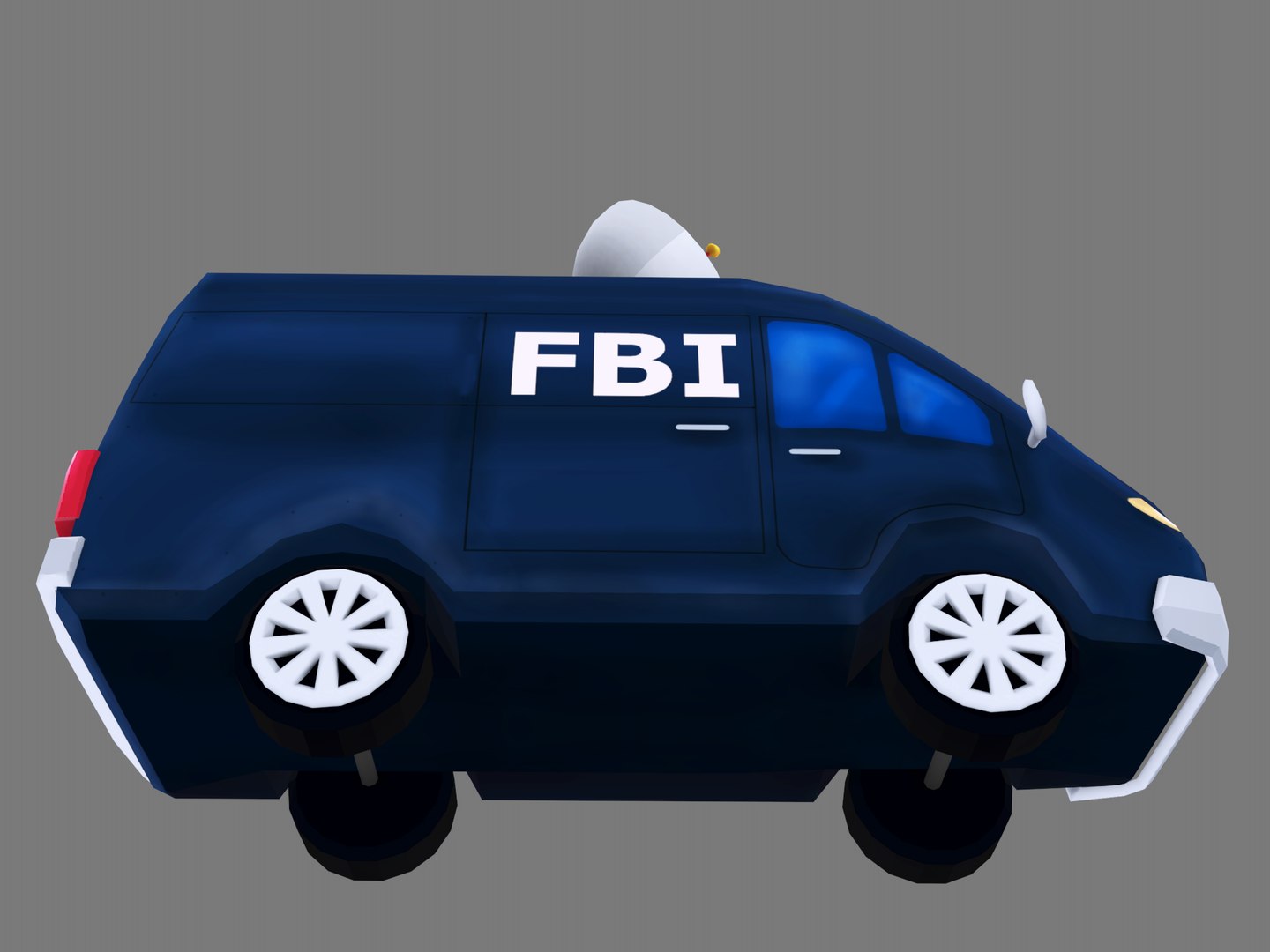 3D Model Fbi Truck - TurboSquid 1338794