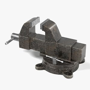3d rusty vice