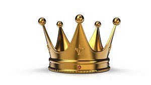Gold Crown 3D