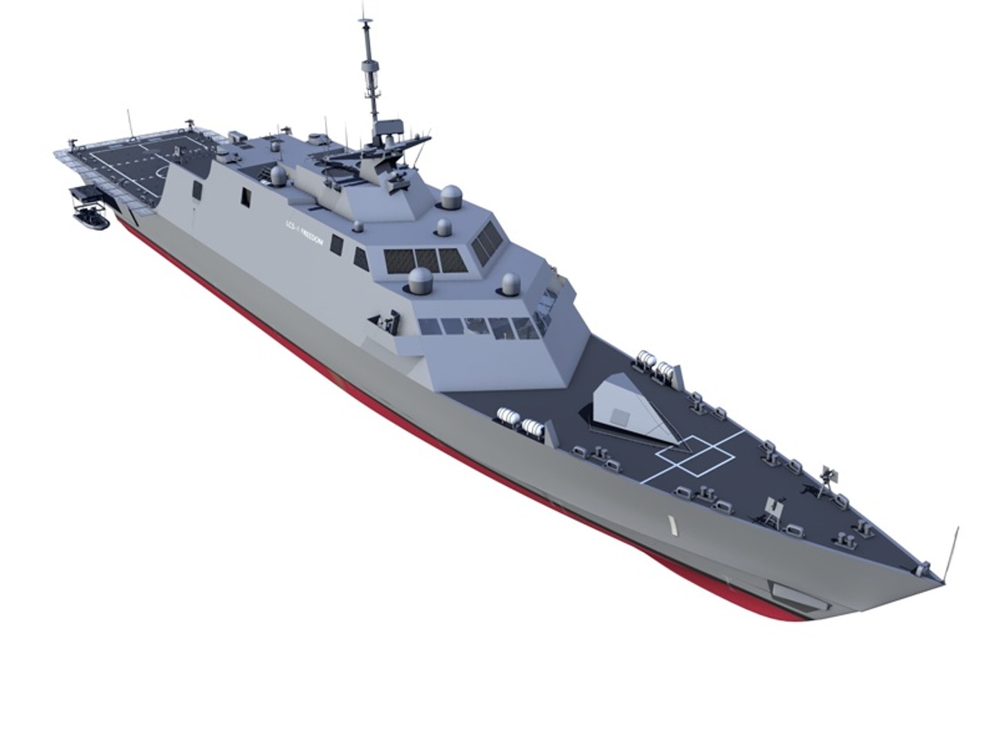 Littoral Combat Ship Lcs 3d Model
