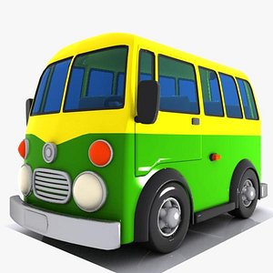 Cartoon Minibus 4