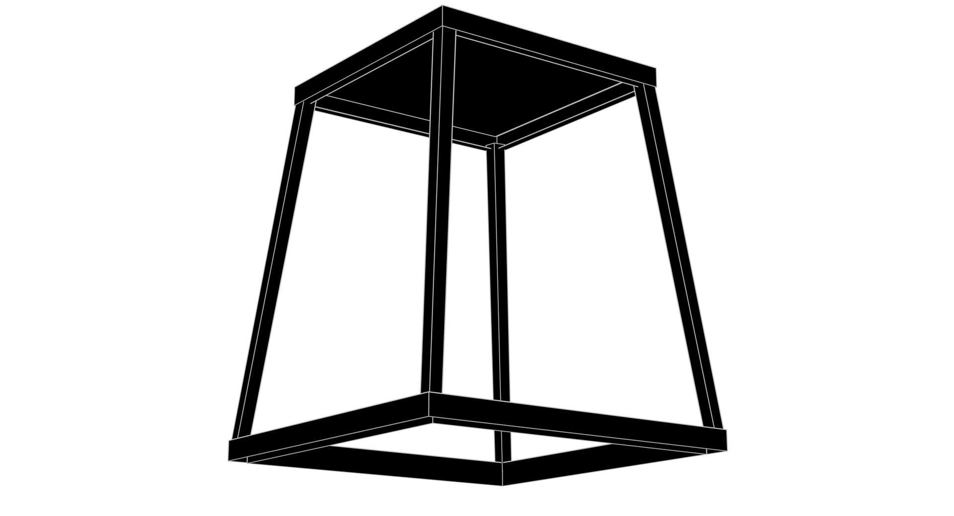 3D gym plyometric stool - model - TurboSquid 1306670