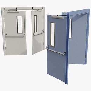 Hospital Door 1A model