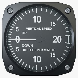 Aircraft Vertical Speed Indicator M1