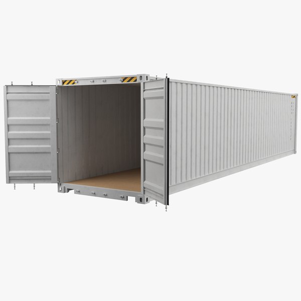 3D model 40ft Open Shipping Container - TurboSquid 2017521