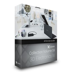 3D Electronics IV – CGAxis Models Volume 59