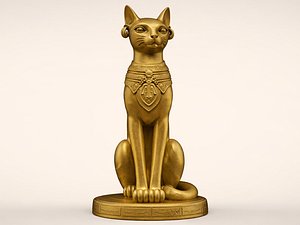 Egyptian Bastet statue - 3D Print model