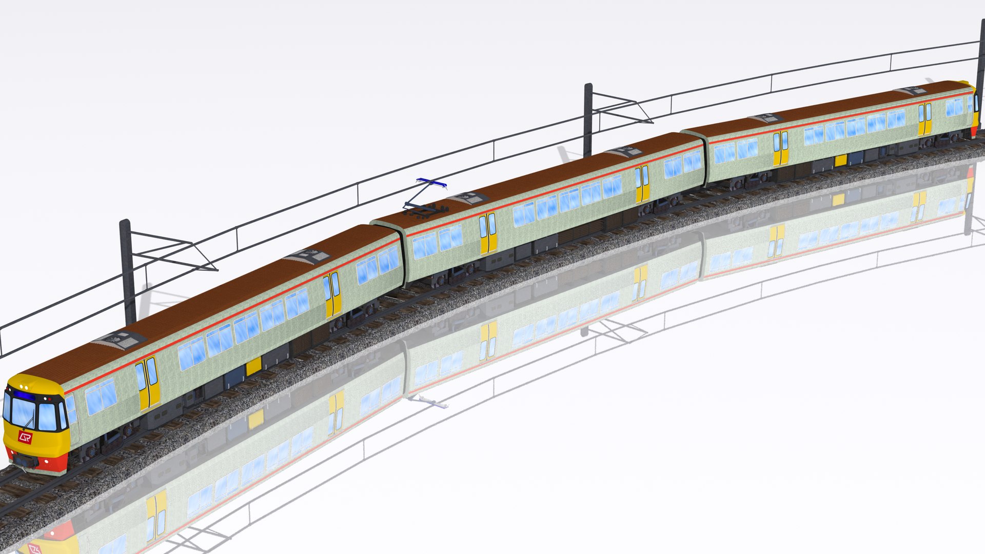 Queensland Rail Emu - Electric Australian Urban Passenger