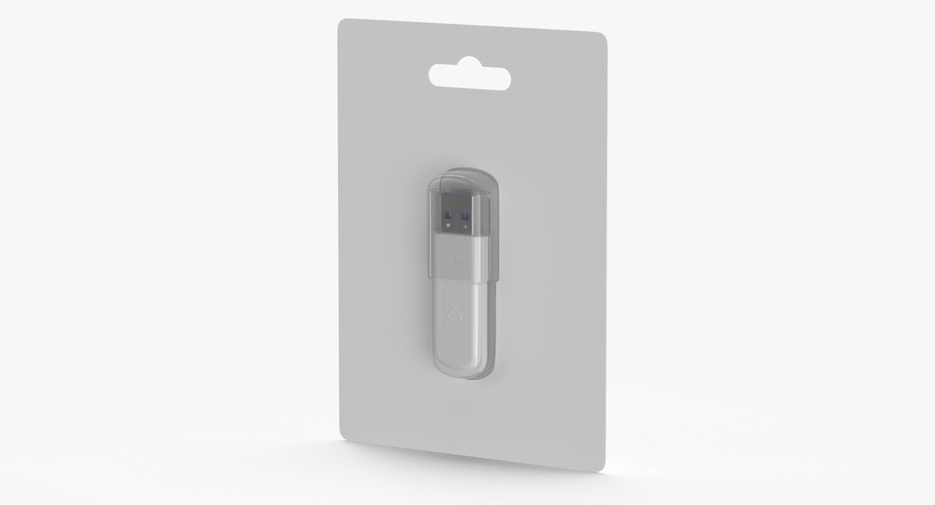 3D USB Stick Package Type 03 Box Blank and Generic Lebel - TurboSquid ...